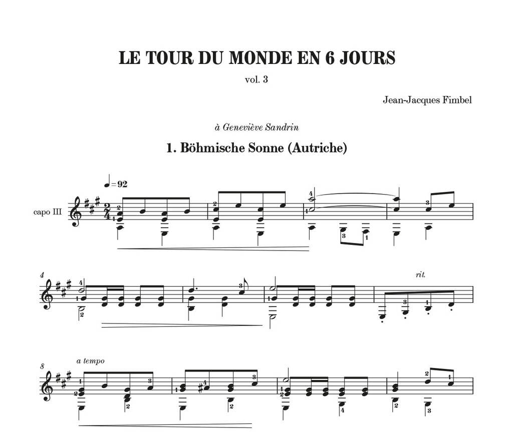 Le Tour Du Monde En 6 Jours, Vol. 3
